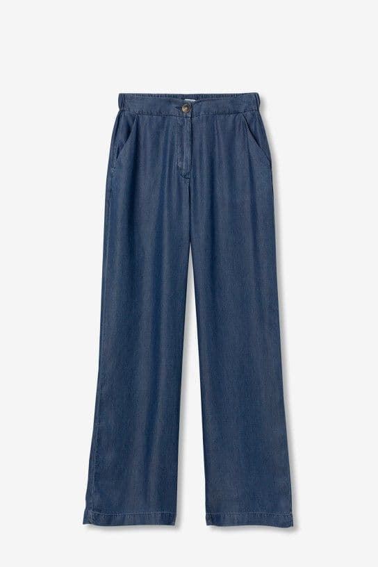 Pantalones fluidos tencel de pierna ancha, Globe - Imagen 5