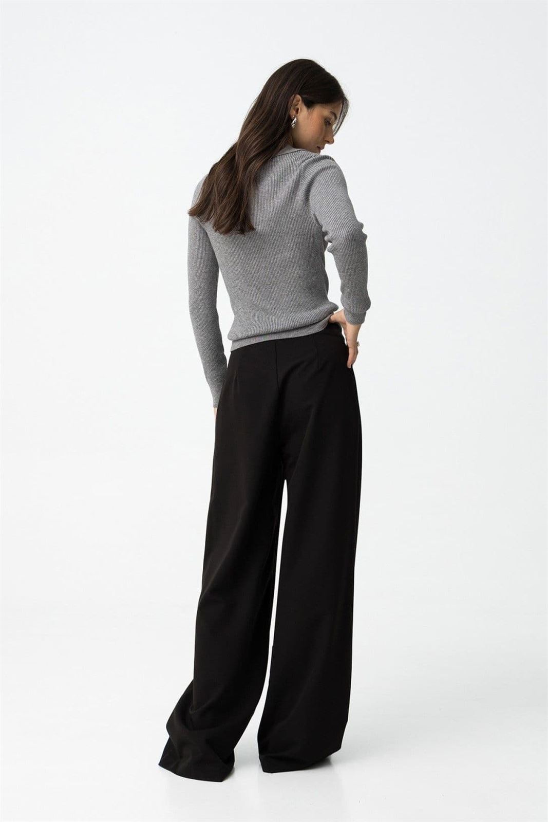 Pantalones Wide Leg con Presillas, Sammy - Imagen 4