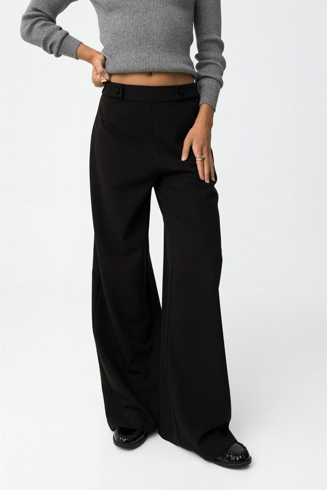 Pantalones Wide Leg con Presillas, Sammy - Imagen 5