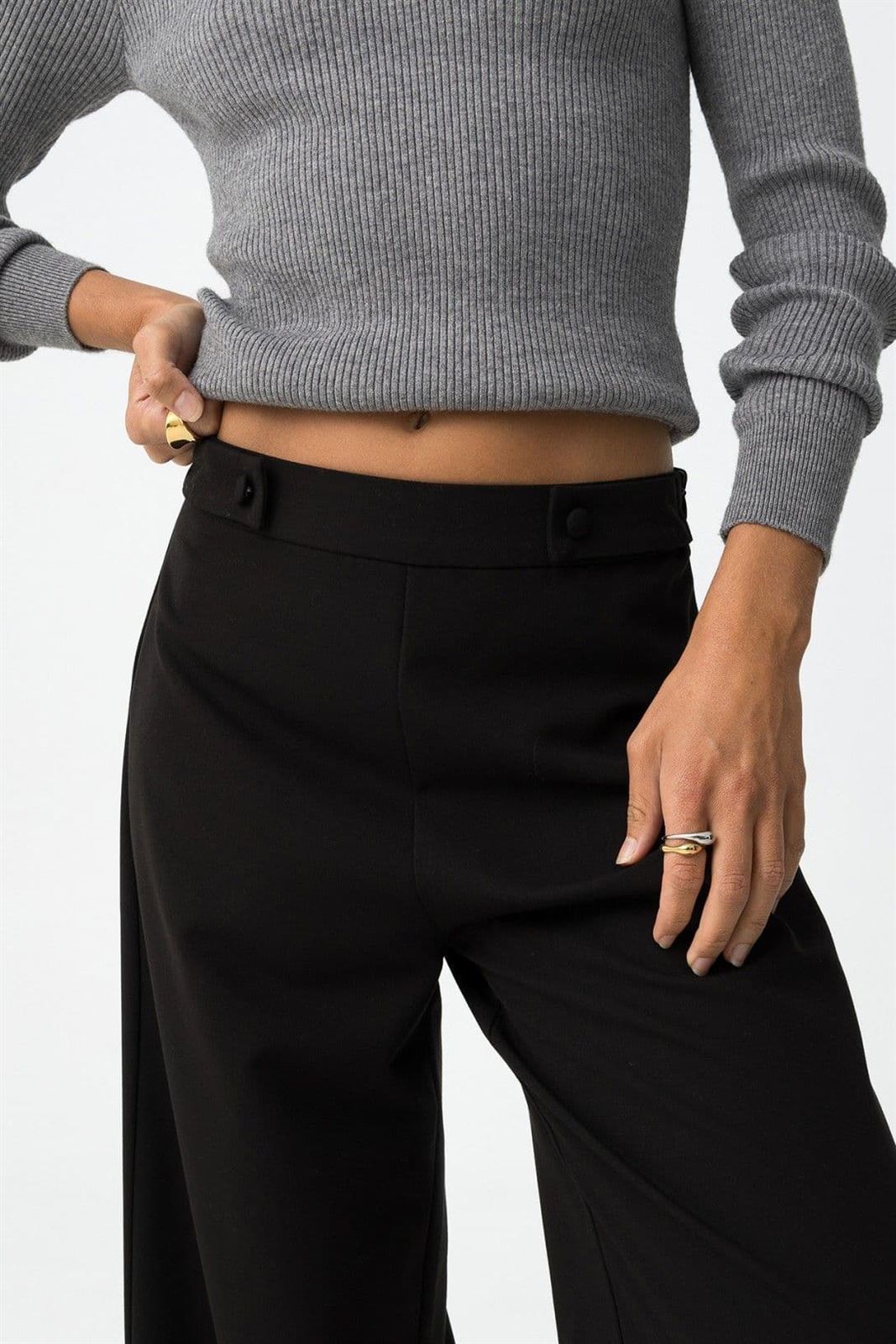 Pantalones Wide Leg con Presillas, Sammy - Imagen 6