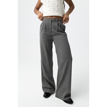 Pantalones wide leg, Granulado - Imagen 2