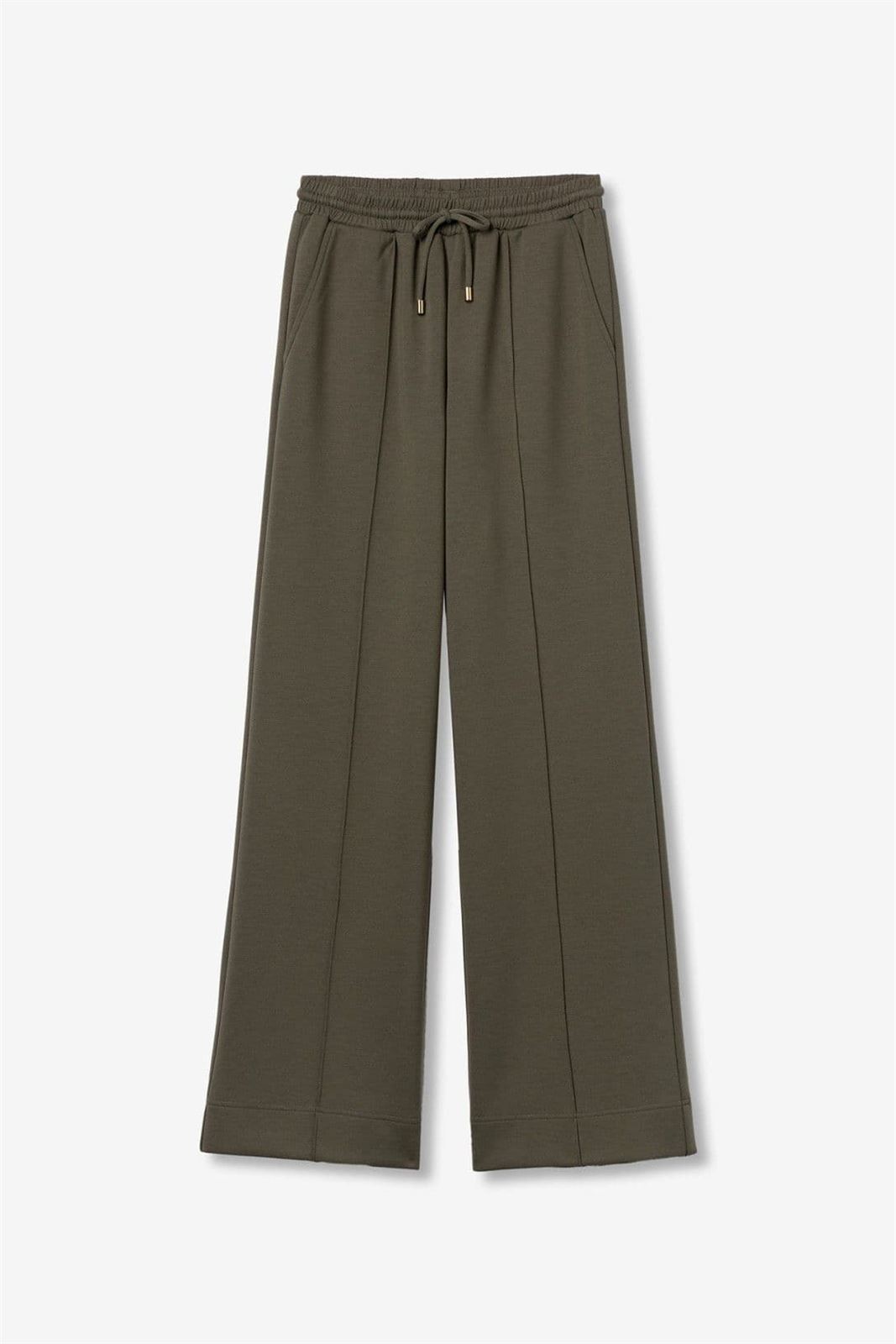 Pantalones Wide Leg Verde, Kenzina - Imagen 5