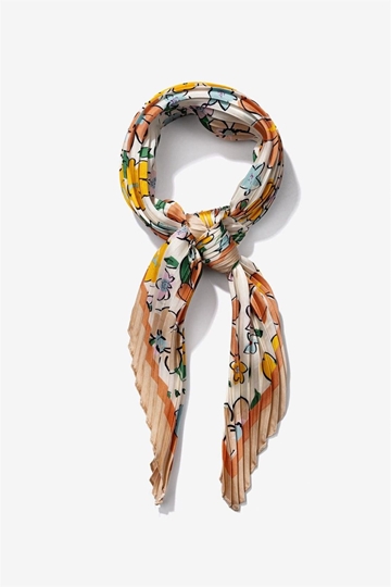 Pañuelo estampado flores - Imagen 1