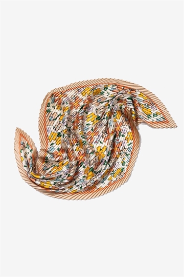 Pañuelo estampado flores - Imagen 2