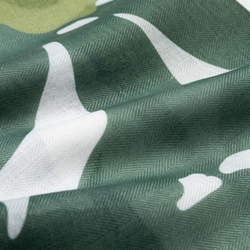 Pañuelo estampado verdes - Imagen 2