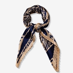 Pañuelo Plisado Bicolor - Imagen 1