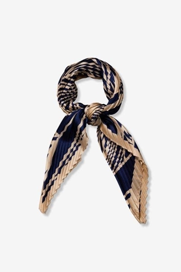 Pañuelo Plisado Bicolor - Imagen 1