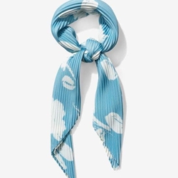 Pañuelo Plisado Estampado Floral - Imagen 1