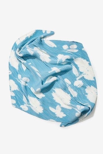 Pañuelo Plisado Estampado Floral - Imagen 2