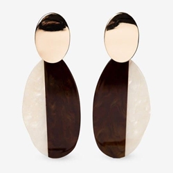 Pendiente bicolor - Imagen 2