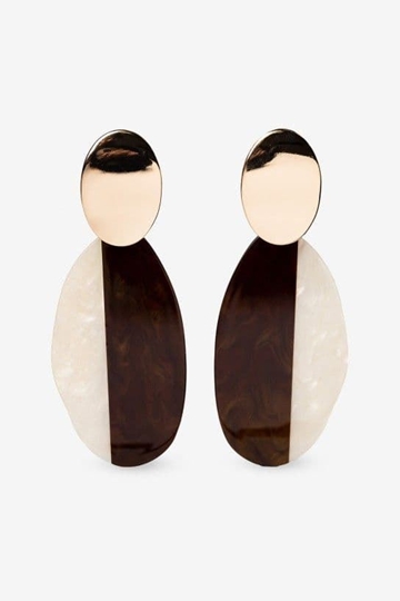 Pendiente bicolor - Imagen 2