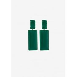 Pendiente largo verde - Imagen 1