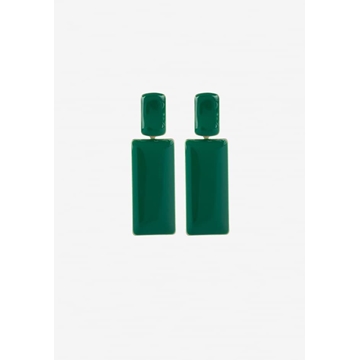 Pendiente largo verde - Imagen 1