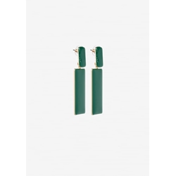 Pendiente largo verde - Imagen 2
