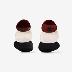 Pendientes tricolor - Imagen 1