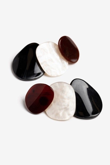 Pendientes tricolor - Imagen 2