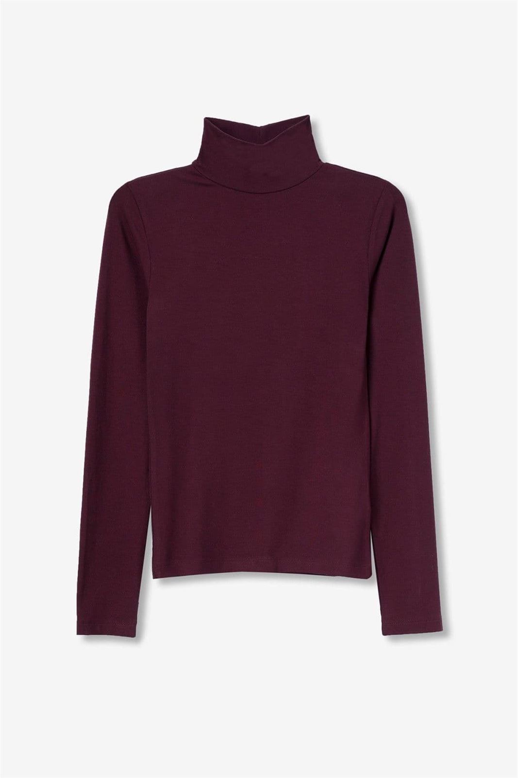 Polo cuello subido burdeos, Murcia - Imagen 5