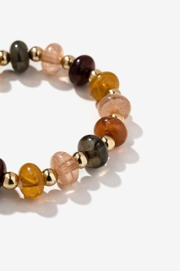 Pulsera elástica cuentas colores - Imagen 2