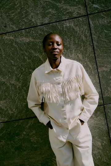 Sobrecamisa flecos, By Lorax - Imagen 1