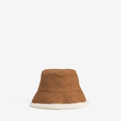 Sombrero camel con forro borreguillo - Imagen 1