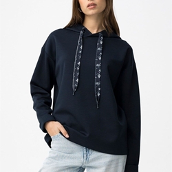 Sudadera azul capucha, Kenzo - Imagen 1