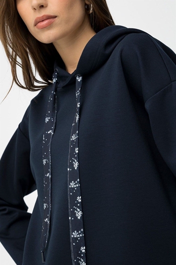 Sudadera azul capucha, Kenzo - Imagen 2