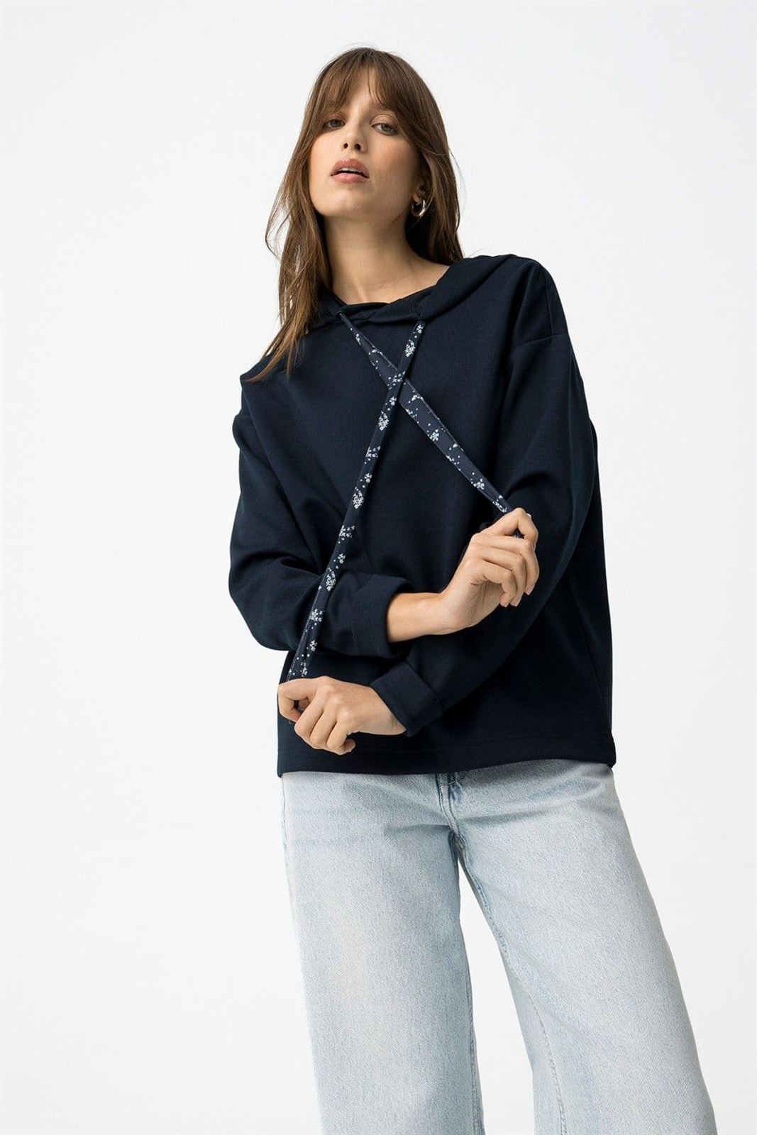 Sudadera azul capucha, Kenzo - Imagen 3
