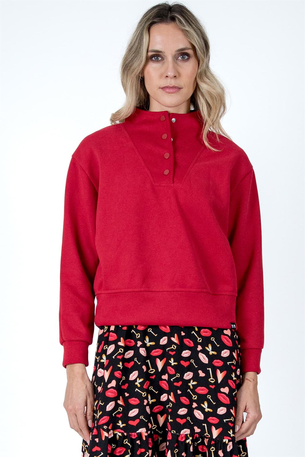 Sudadera Bellona Rojo - Imagen 4