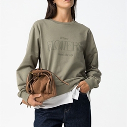 Sudadera combinada, Prata - Imagen 1