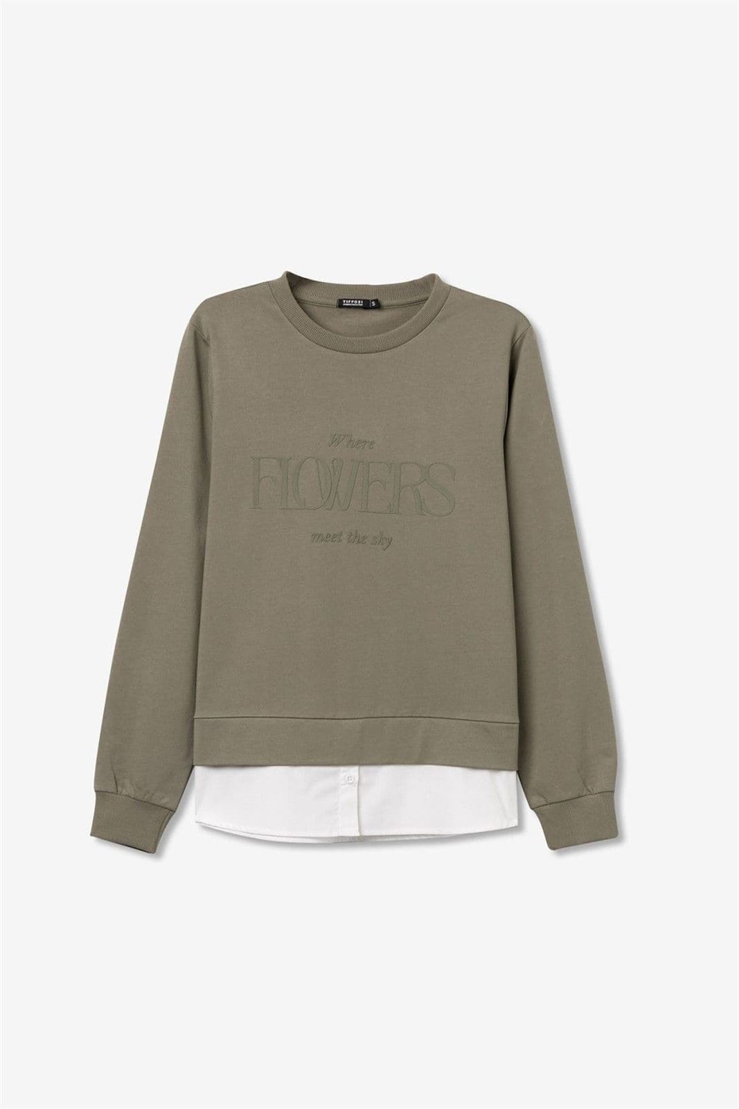Sudadera combinada, Prata - Imagen 5
