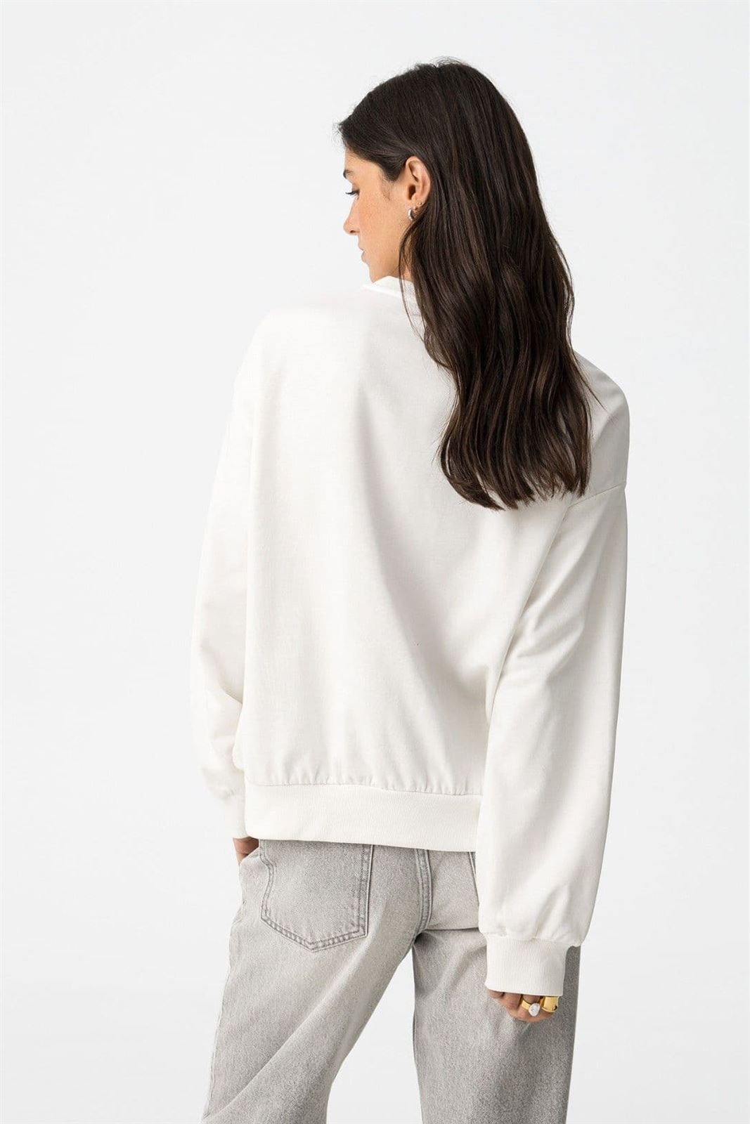 Sudadera con Textura Lateral, Eggly - Imagen 5