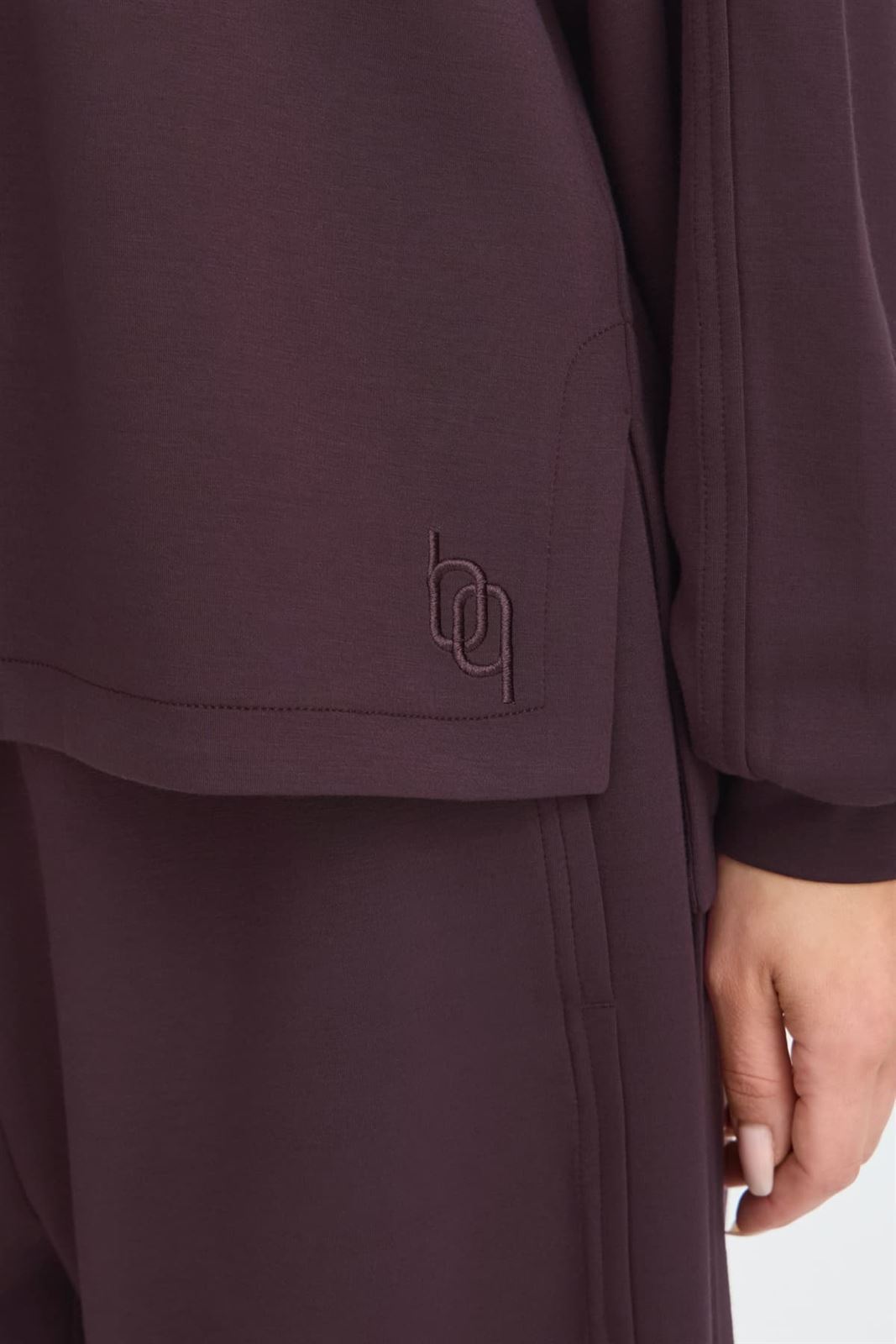 Sudadera Oversize, Pusti, B.young- Burdeos/Higo - Imagen 6