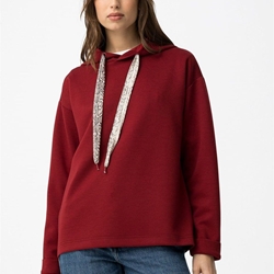 Sudadera roja capucha, Kenzo - Imagen 2