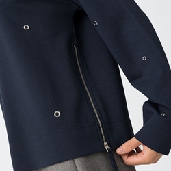 Sudadera tachas azul marino, East - Imagen 2