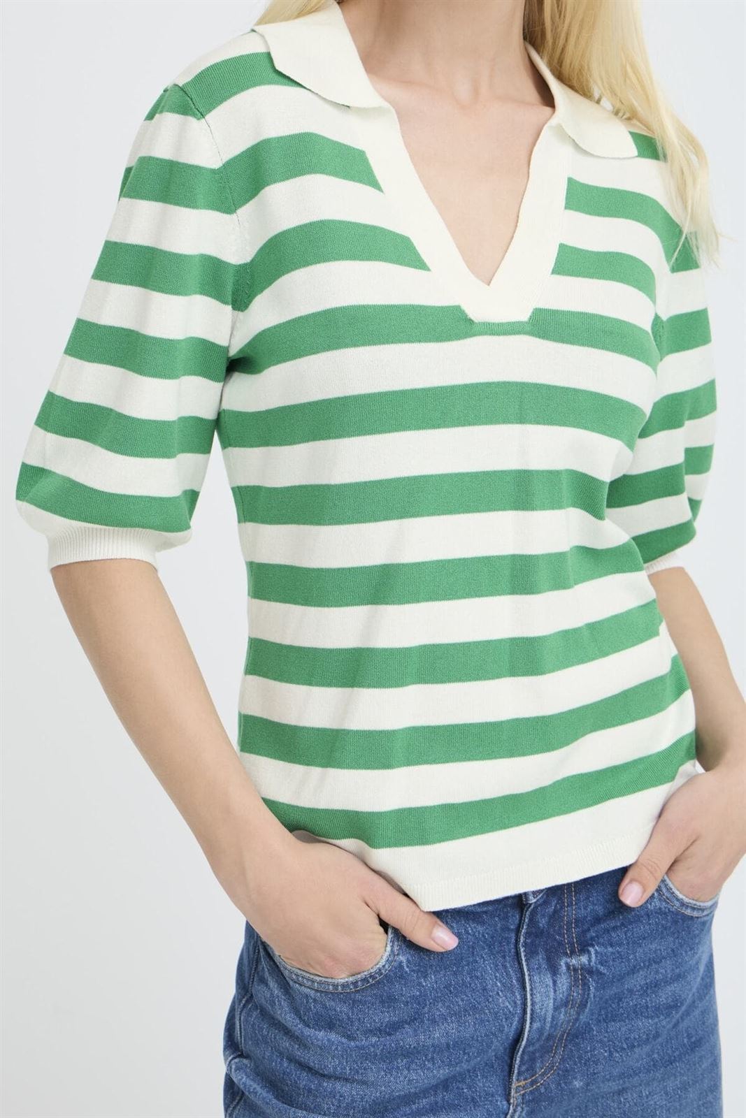Suéter de rayas verdes, By Mmorlas - Imagen 3