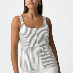 Top de Tirantes a Rayas Verticales, Change - Imagen 1