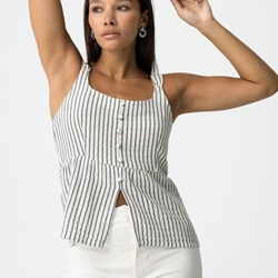 Top de Tirantes a Rayas Verticales, Change - Imagen 2