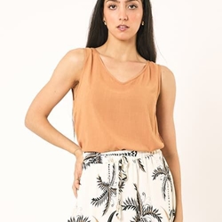 Top de tiras naranja seco, Swing - Imagen 1