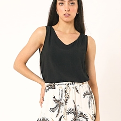 Top de tiras negro, Swing - Imagen 1
