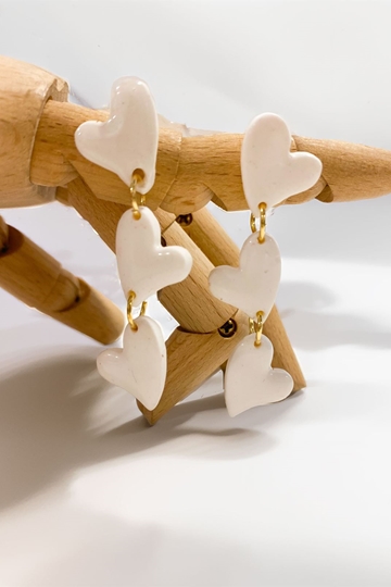 Trio corazones asimétrico - Imagen 1