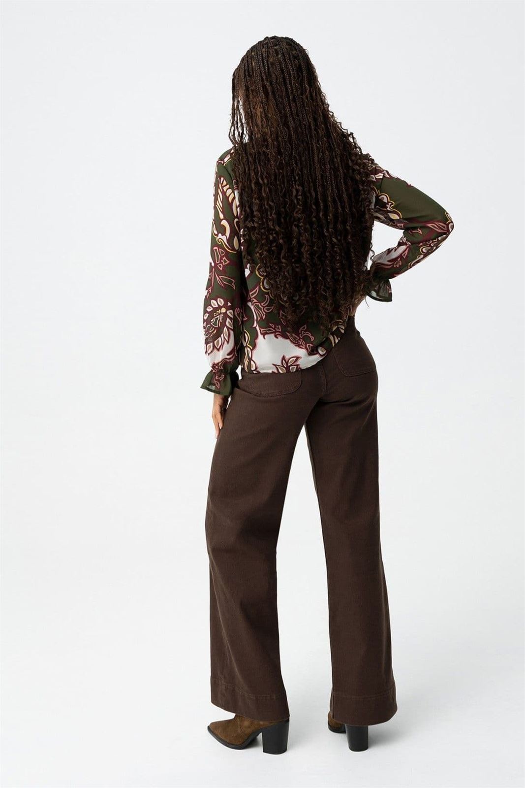 Vaqueros Marrón Chocolate, Sarah - Imagen 3