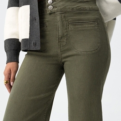 Vaqueros verdes Olivia Comfort Straight, Olivia - Imagen 2