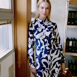 Vestido camisero estampado, By Ikaia - Imagen 1