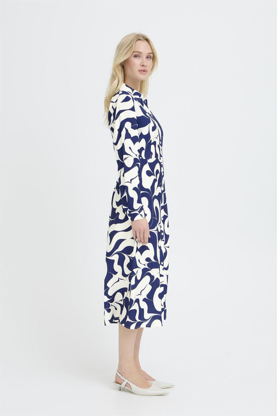 Vestido camisero estampado, By Ikaia - Imagen 9