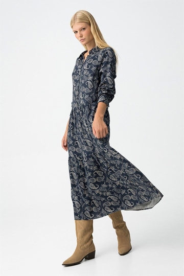 Vestido camisero estampado, Ulla - Imagen 2