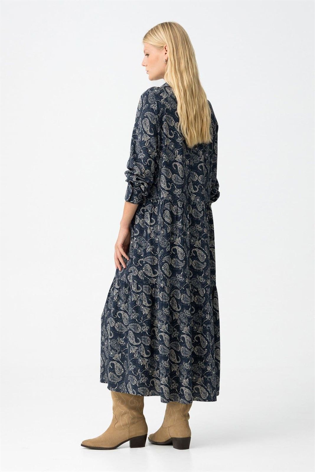 Vestido camisero estampado, Ulla - Imagen 3