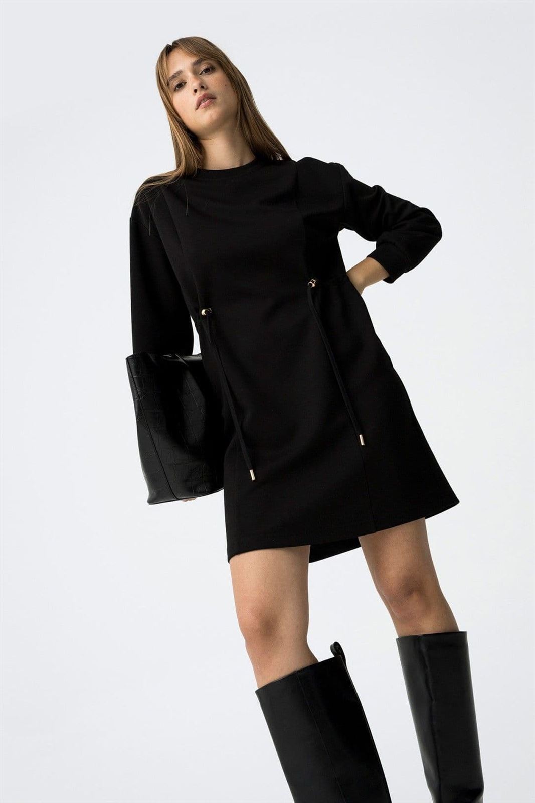 Vestido corto con cordón, Pepper - Imagen 1