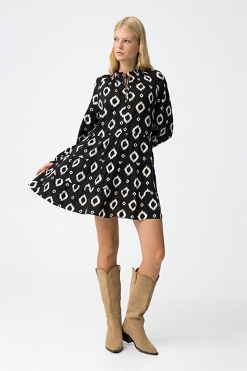 Vestido corto estampado, Catalina - Imagen 1