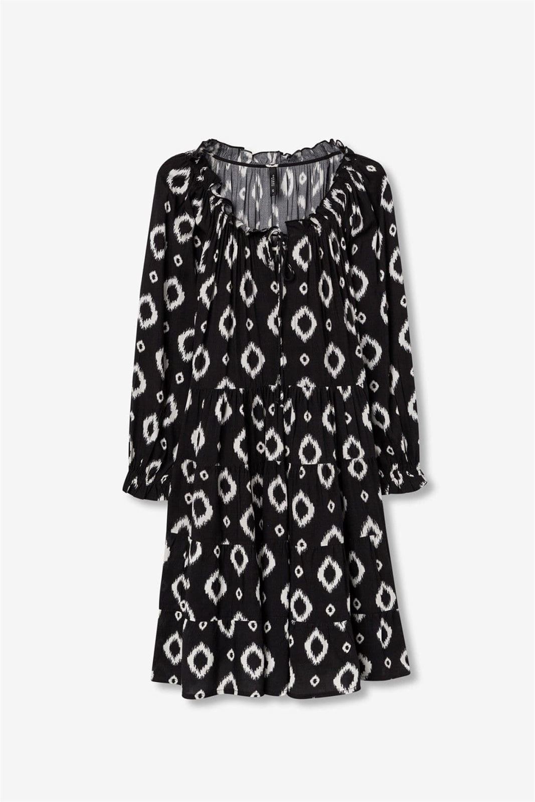 Vestido corto estampado, Catalina - Imagen 5