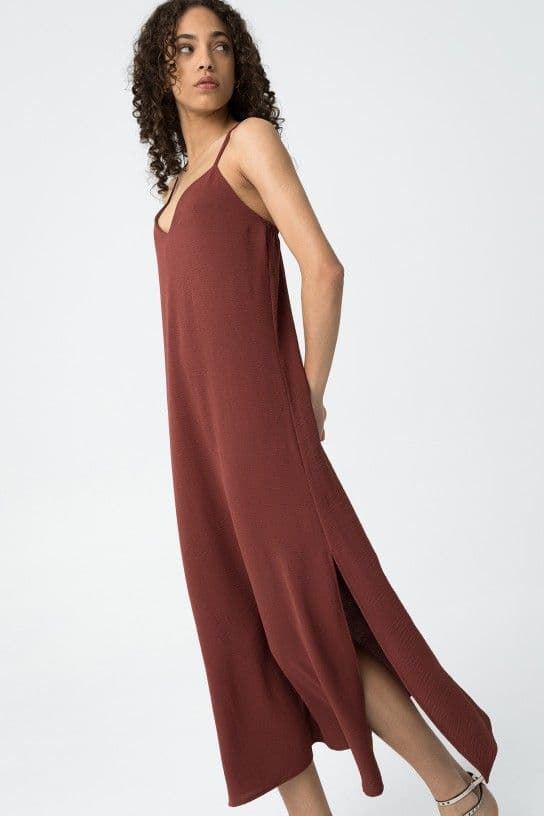 Vestido de tirantes largo, Bestie - Imagen 3